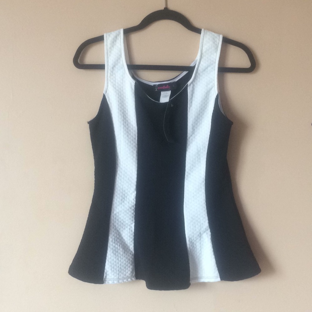 2 tone blouse